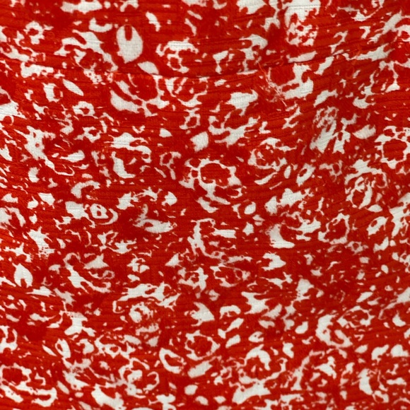 Tahara, orange/white sleeveless dress size 10 - Picture 4 of 6